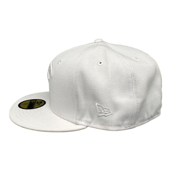 New Era 59FIFTY Fitted‎ Atlanta Falcons Whiteout 5950 Cap Hat Men's Sz 7-5/8 - Picture 5 of 7